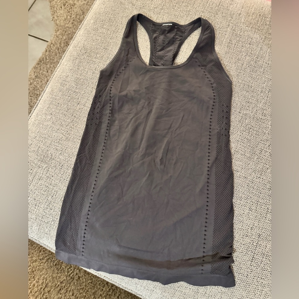 Athleta dark gray tank